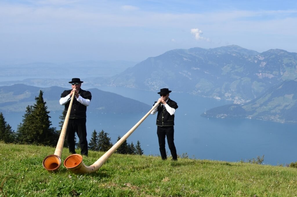 Alphorn Swiss music